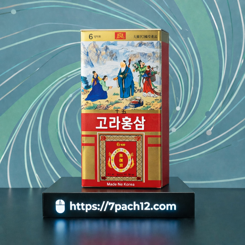 Korean Red Ginseng 6 Years Old Root – 300g